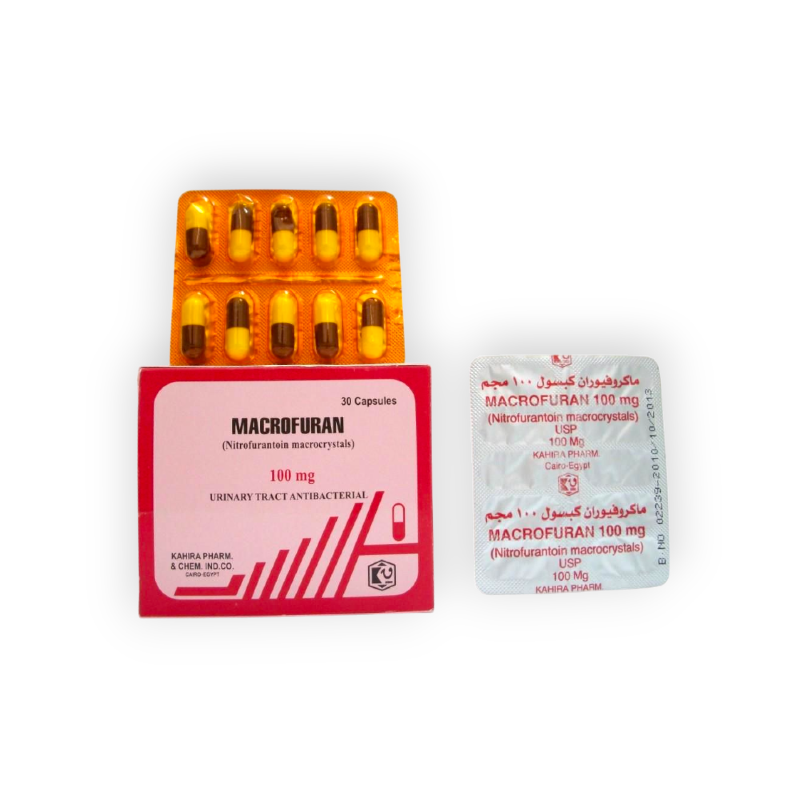 MACROFURAN 100MG 30 CAPSULES