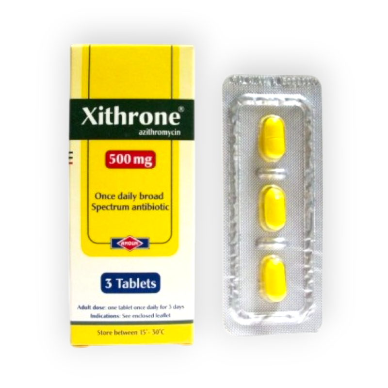 XITHRONE 500 MG 3 TABLET