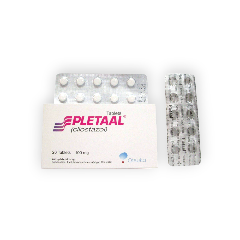 PLETAAL 100 MG 20 TABLET