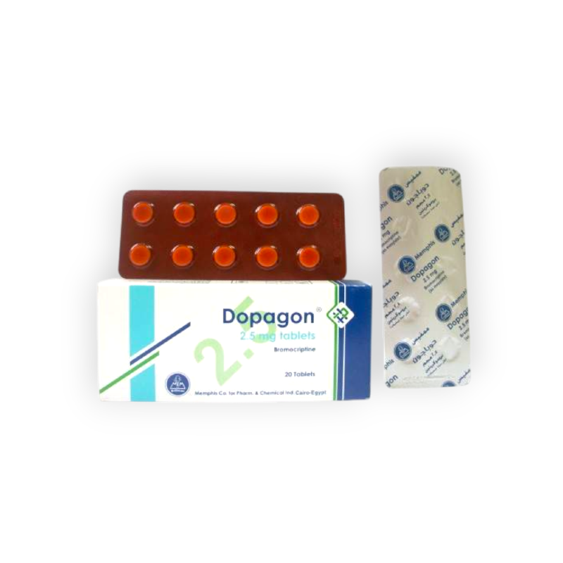 DOPAGON 2.5 MG 20 TABLET