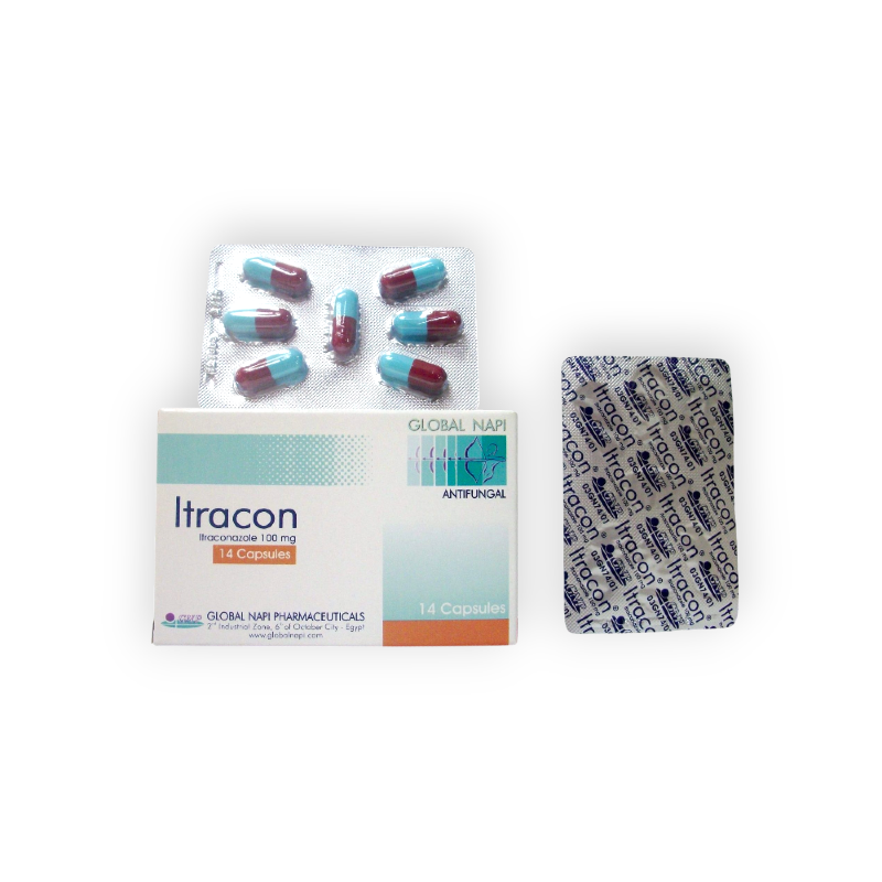 ITRACON  100 MG  14 CAPSULES