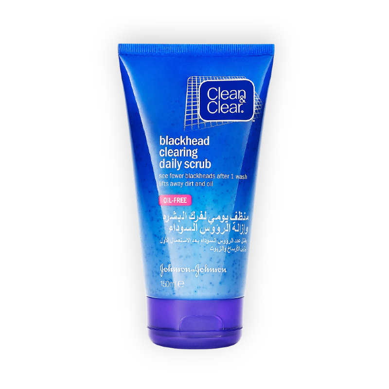 CLEAN&CLEAR BLACKHEAD SKIN CLEARING DAILY SCRUB 100ML