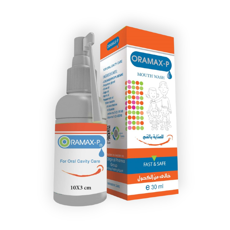 ORAMAX P (BABY) MOUTH WASH 30 ML