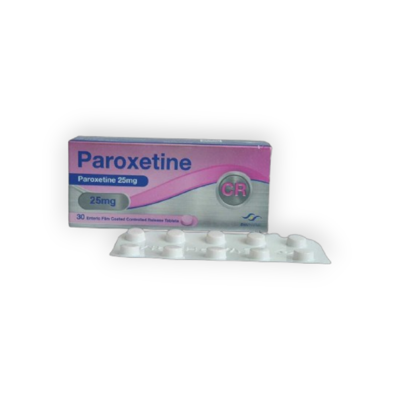 PAROXETINE CR  25 MG  30 TABLET