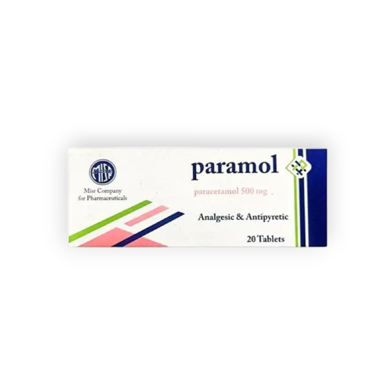 PARACETAMOL 500 MG 20 TABLET