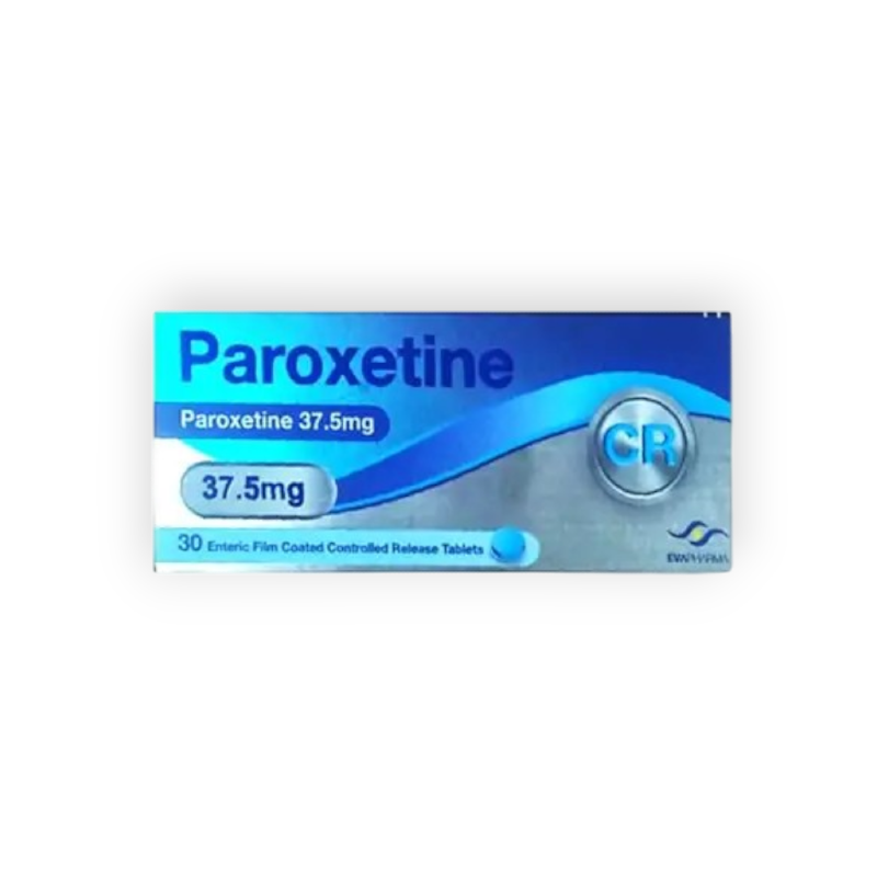 PAROXETINE CR 37.5MG 30 TABLET