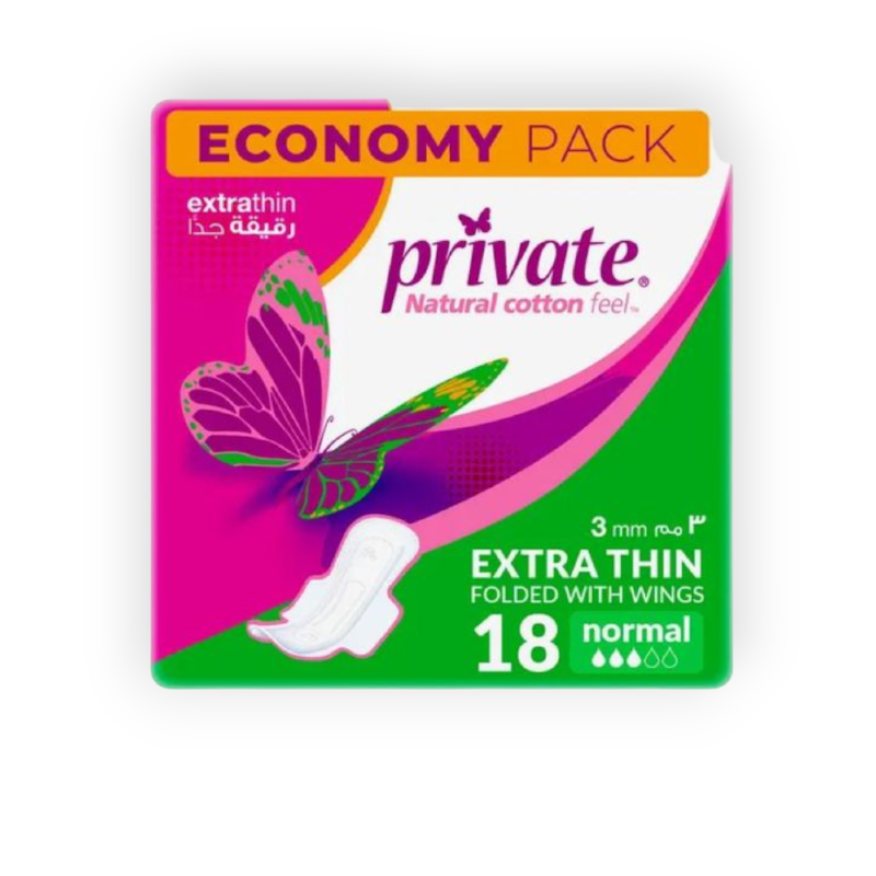 PRIVATE EXTRA THIN NORMAL WINGS ECONO 18 Piece