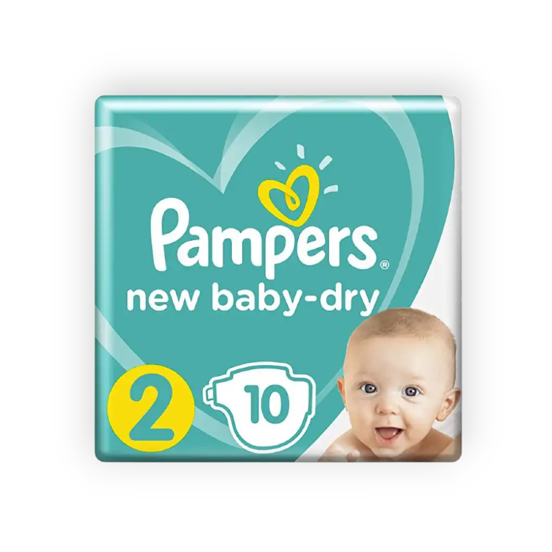 PAMPERS MINI (2) 10 pieces