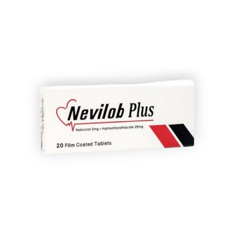 NEVILOB PLUS 5 / 25 MG 20 TABLET