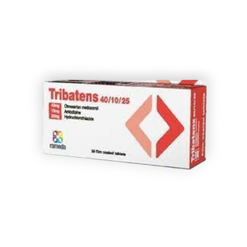 TRIBATENS 40/10/25 MG 30 TABLET