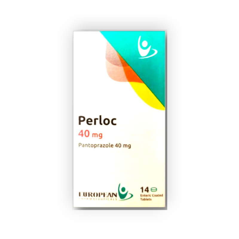PERLOC 40 MG 14 CAPSULES