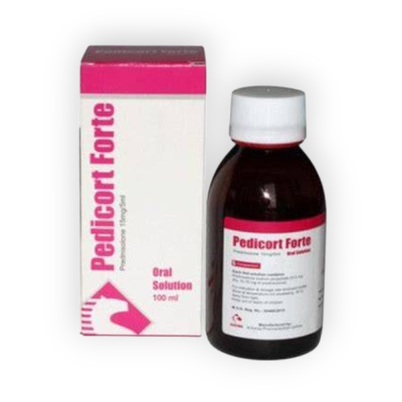 PEDICORT FORT SYRUP 100 ML