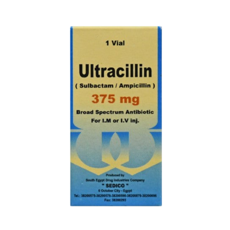 ULTRACILLIN 375 MG VIAL