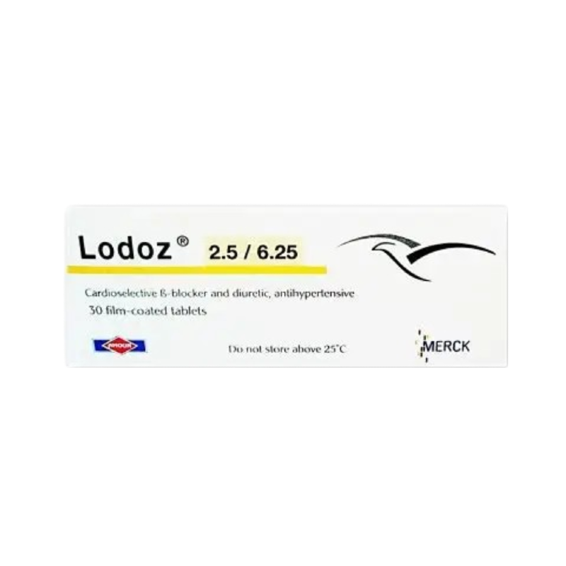 LODOZ 2.5 / 6.25 MG 30 TABLET