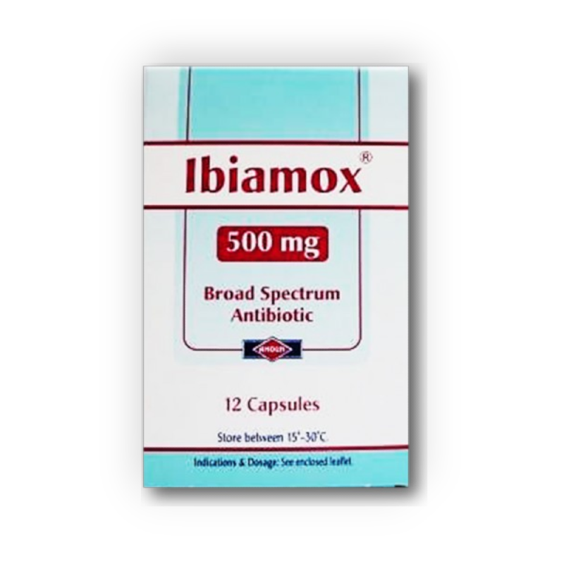 IBIAMOX  500 MG  12 CAPSULES