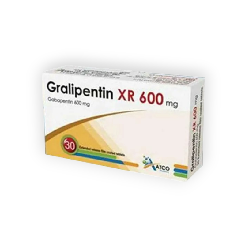 GRALIPENTIN 600XR MG 30 TABLET