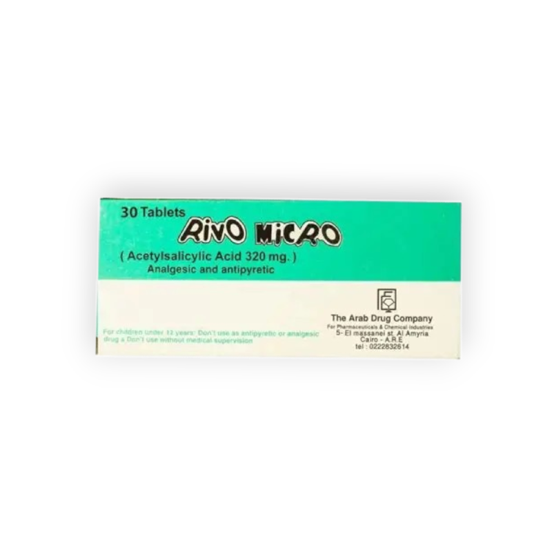 RIVO MICRO 320 MG 30 TABLET