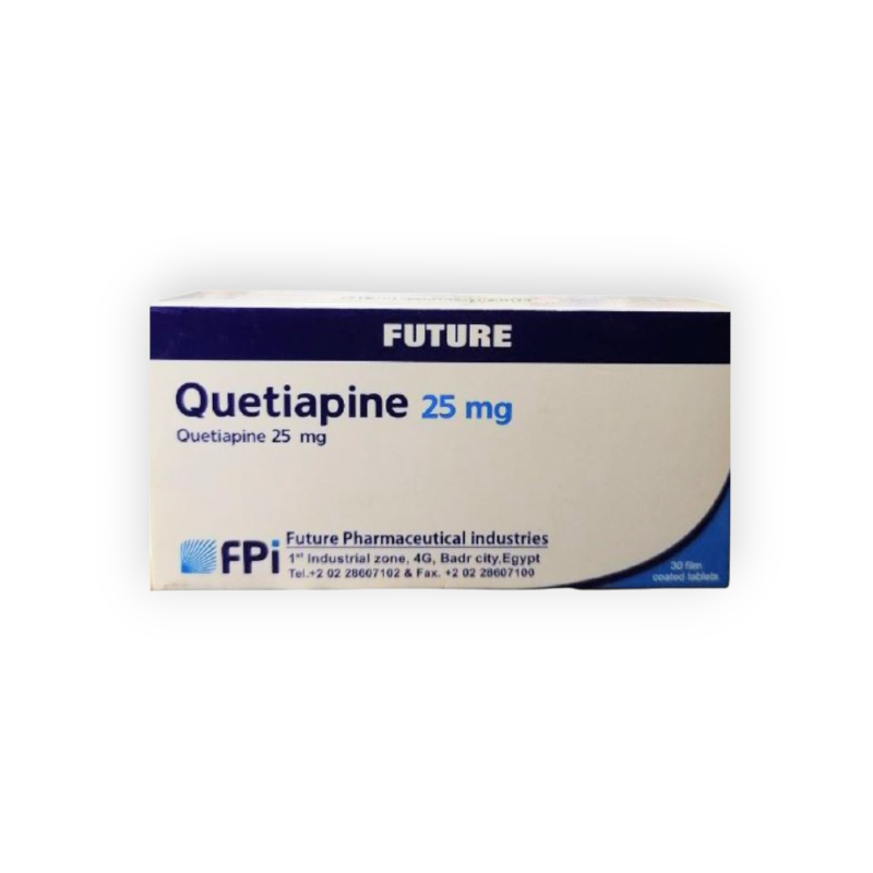QUETIAPINE 25 MG 30 TABLET