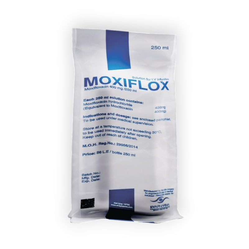 MOXIFLOX SOLUTION I.V 400 MG/250 ML