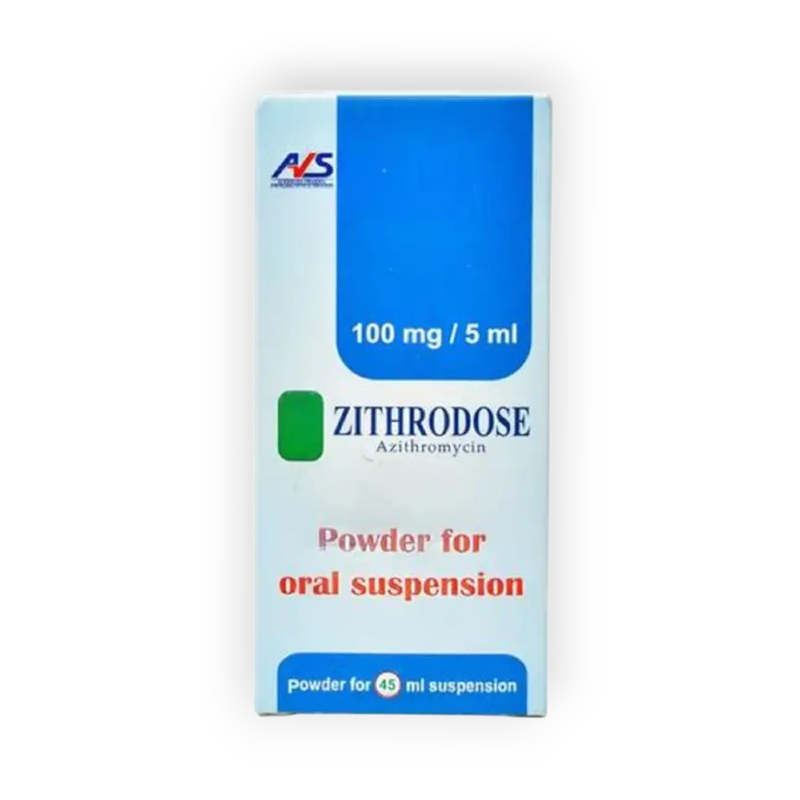 ZITHRODOSE 100 MG/5 ML SUSPENSION 45 ML