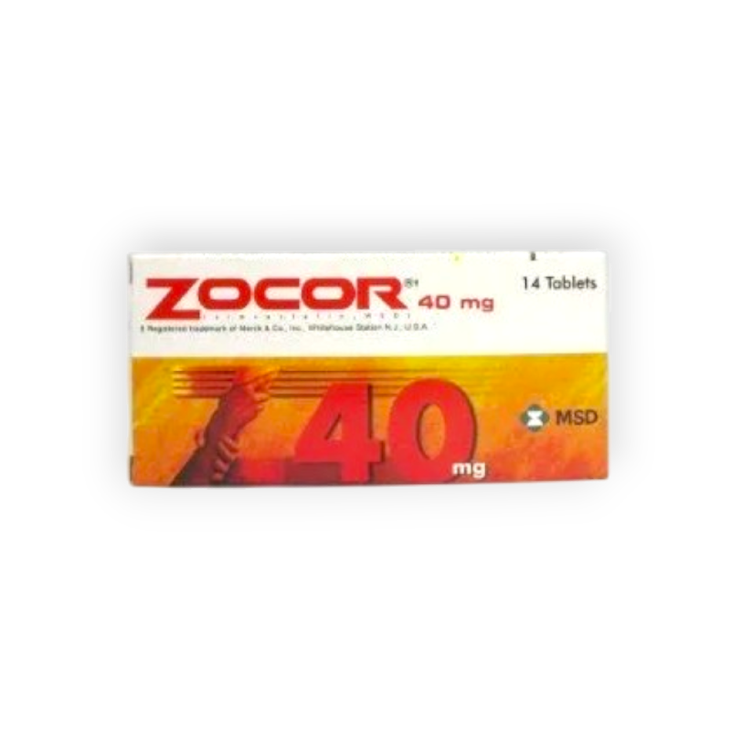 ZOCOR 40 MG 14 TABLET