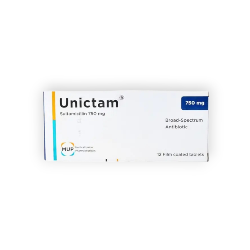 UNICTAM 750 MG 12 TABLET