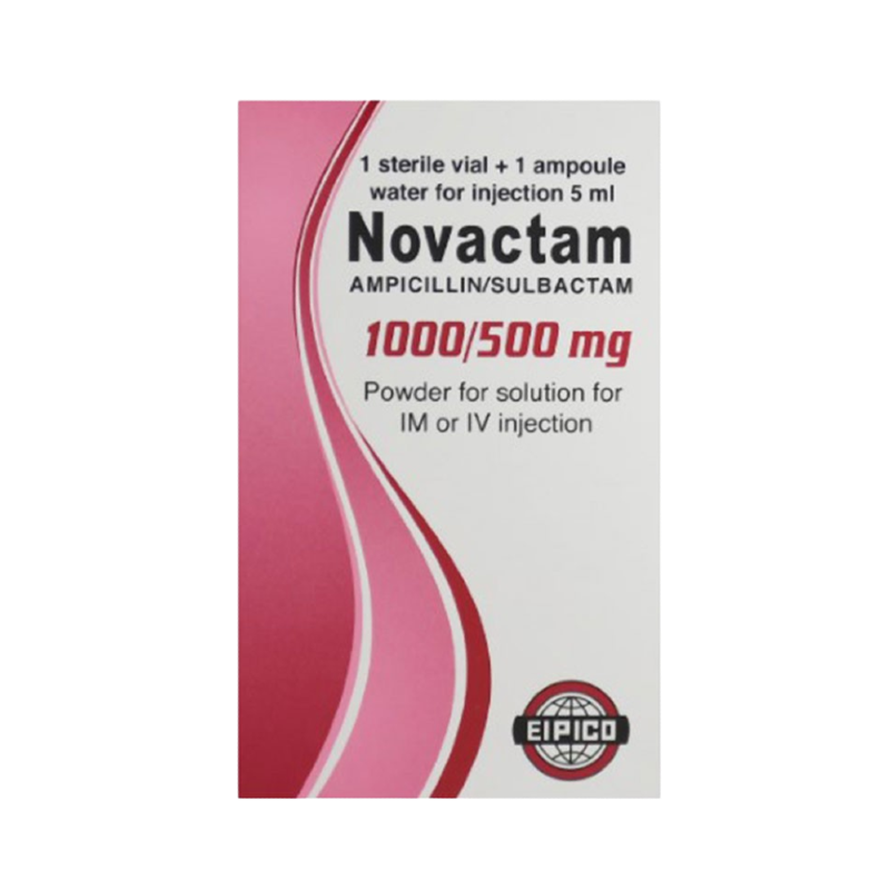 NOVACTAM 1000/500MG VIAL