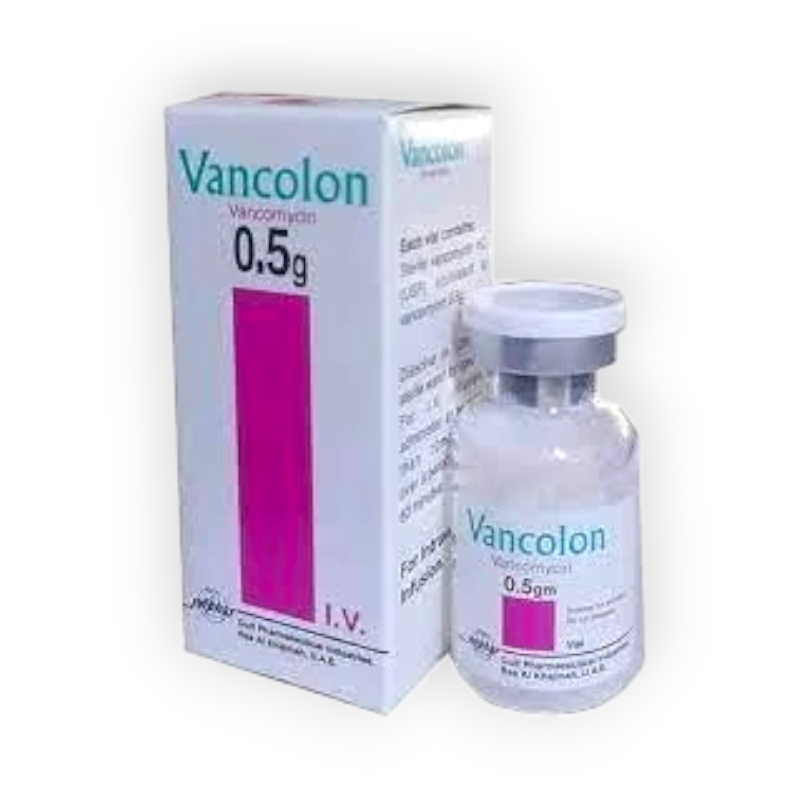 VANCOLON 500 GM VIAL