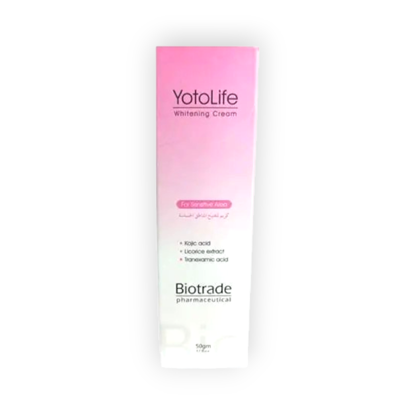 YOTOLIFE WHITENING CREAM FOR SENSITIVE AREA 50GM