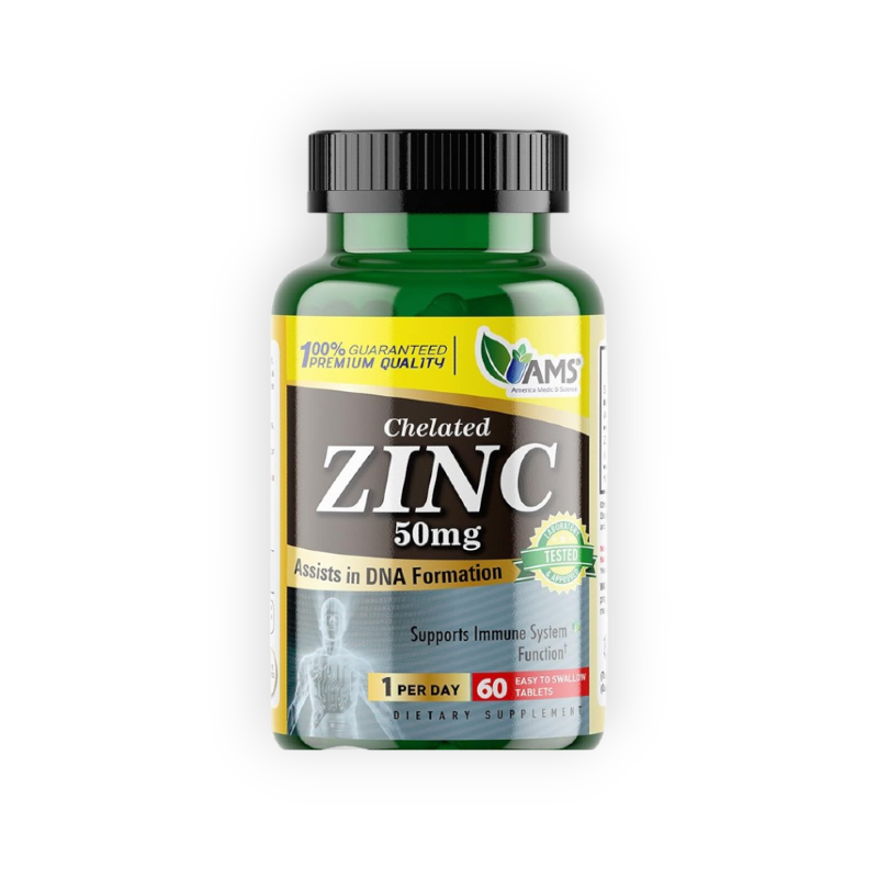 ZINC 50 MG 60 TAB AMS