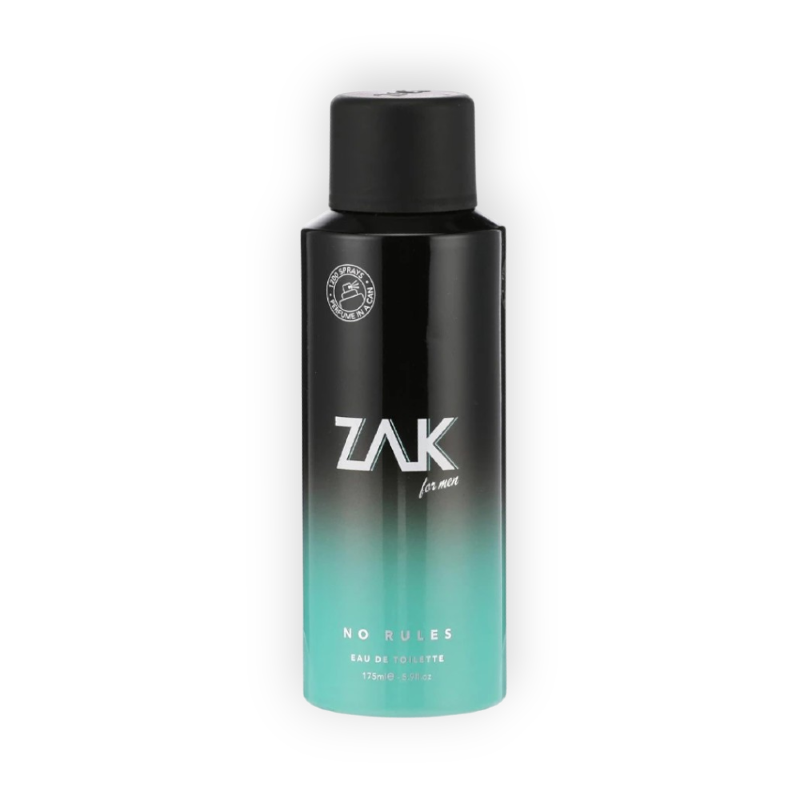 ZAK SPRAY (NO RULES) FOR M 175ML