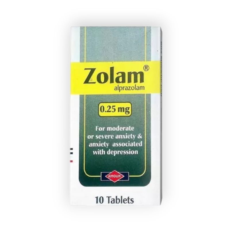 ZOLAM  0.25 MG  30 TAB