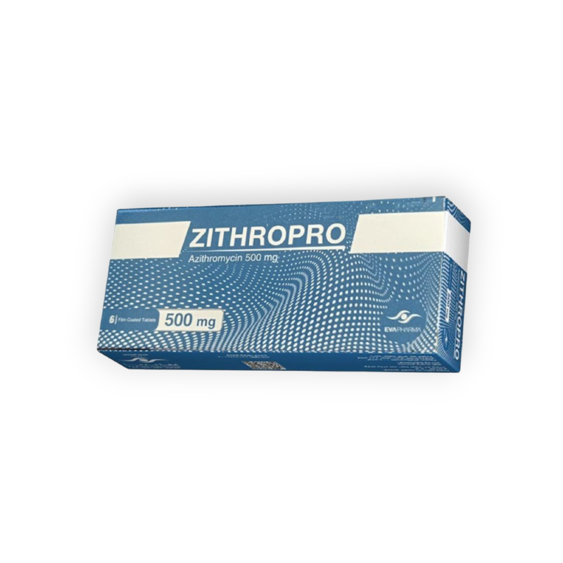 ZITHROPRO 500MG 6 TAB