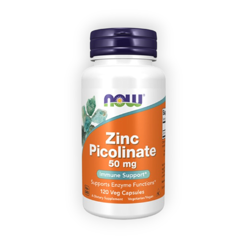 ZINC PICOLINATE 50MG 120CAP  (NOW)