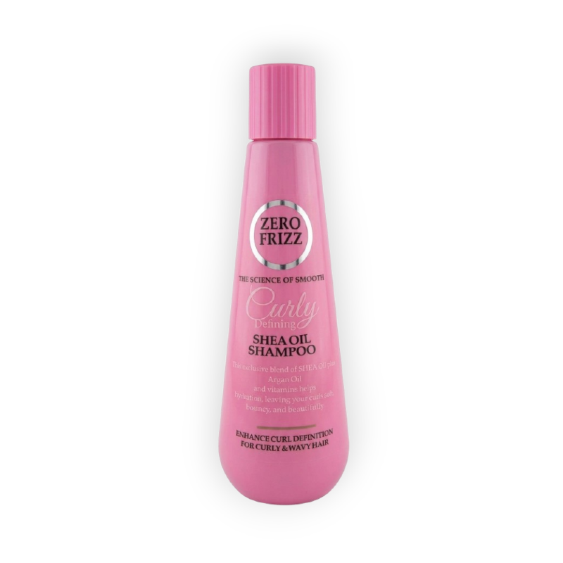 ZERO FRIZZ CURLY DEFINING HAIR SHAMPOO SHEA OIL 148ML