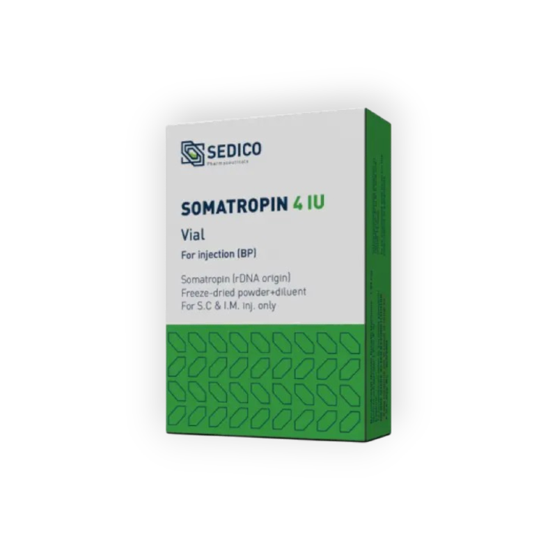 SOMATROPIN 4IU VIAL FOR INJECTION