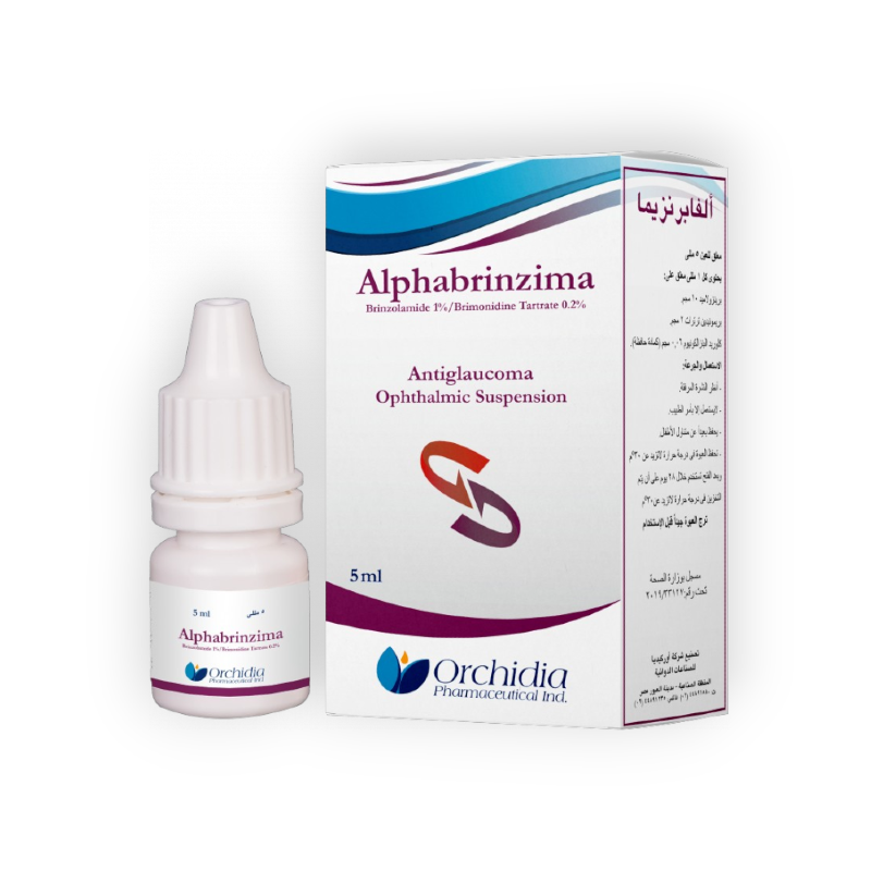 ALPHABRINZIMA EYE DROPS   5 ML