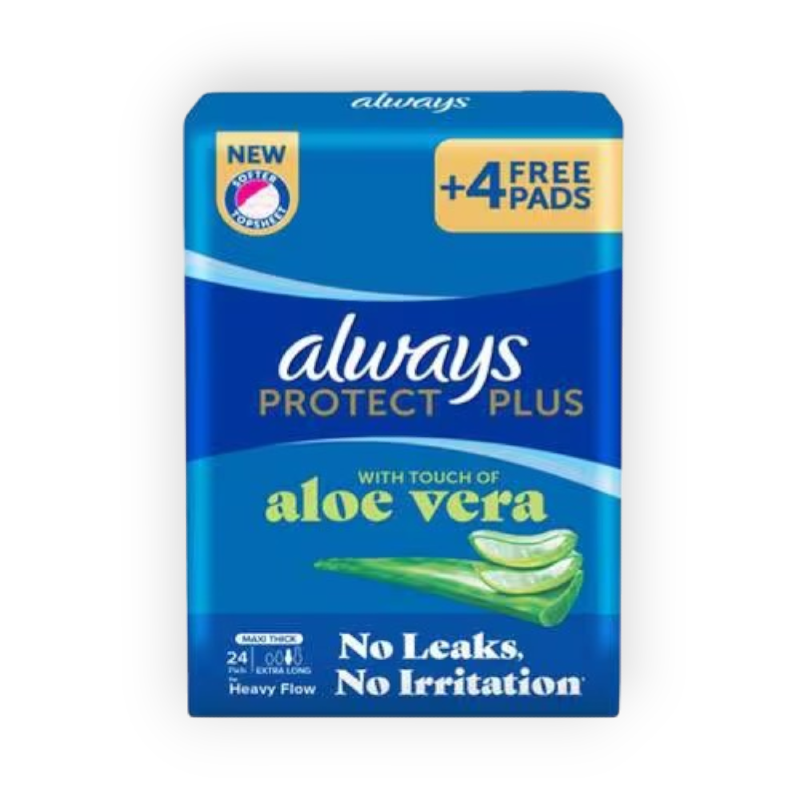 ALWAYS MAXI PROTECT PLUS EX LONG 24PAD 24-12 (46373)