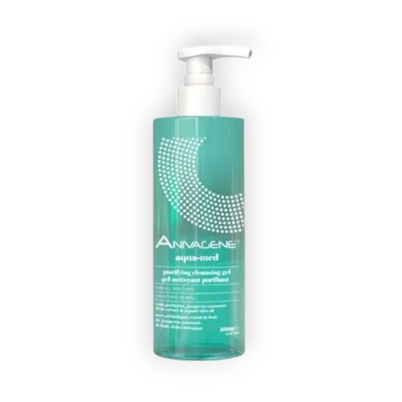 ANIVAGENE AQUA-MED PURIFYING CLEANSING GEL 200ML