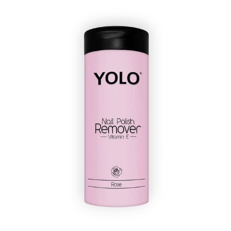 YOLO NAIL POLISH REMOVER ROSE 135ML