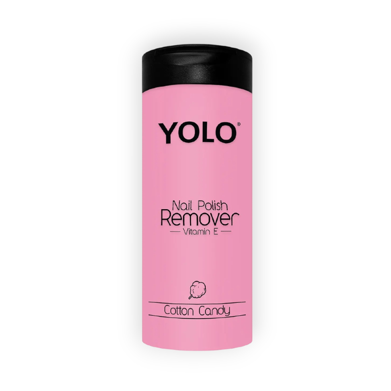 YOLO NAIL POLISH REMOVER COTTON CANDY 135ML