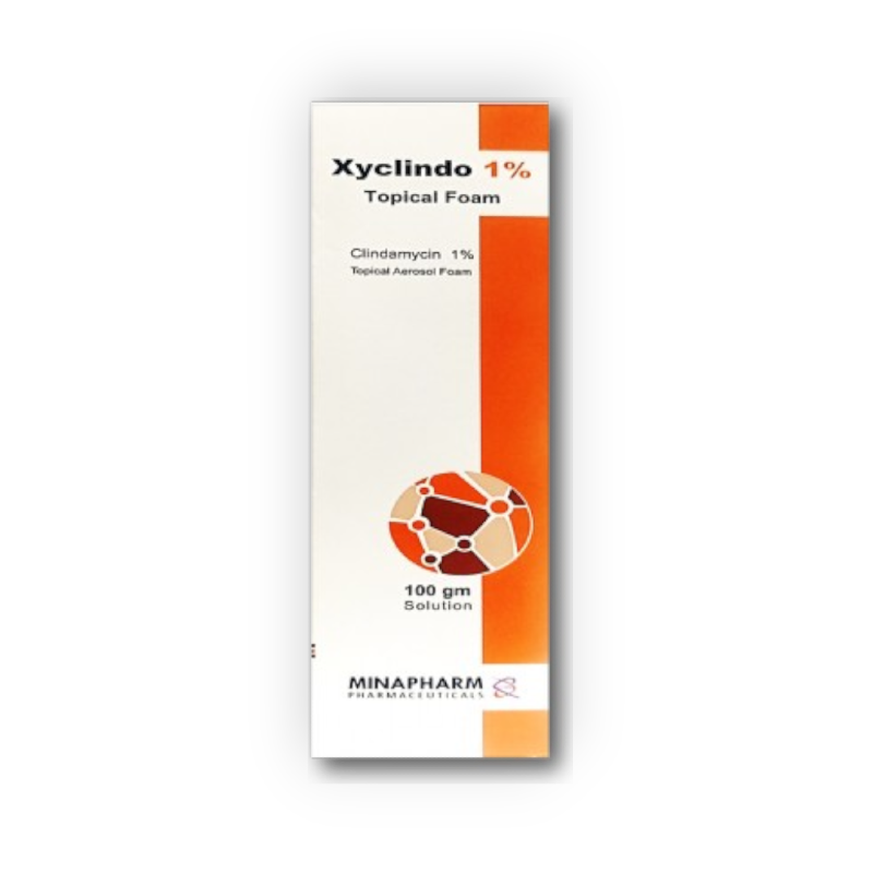 XYCLINDO 1% TOPICAL FOAM 100 GM