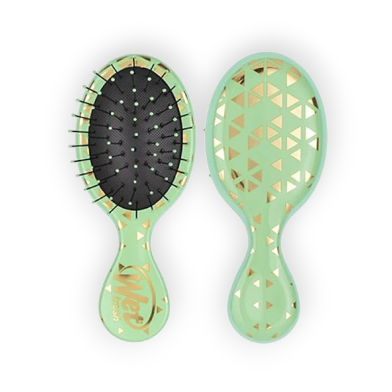 WET BRUSH MINI DETANGLER GEO-JADE (5339) فرشه شعر