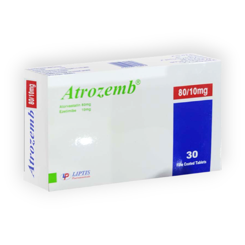 ATROZEMB 10 80  MG 30 TAB