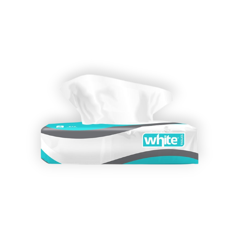 WHITE TISSUES 210 منديل