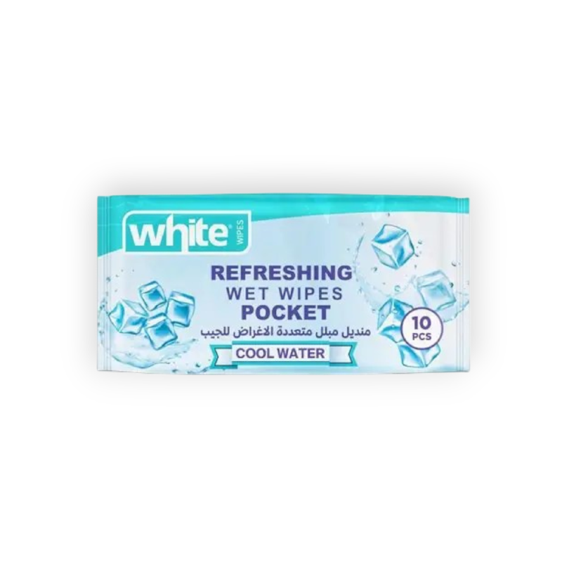 WHITE BABY 20 WIPES