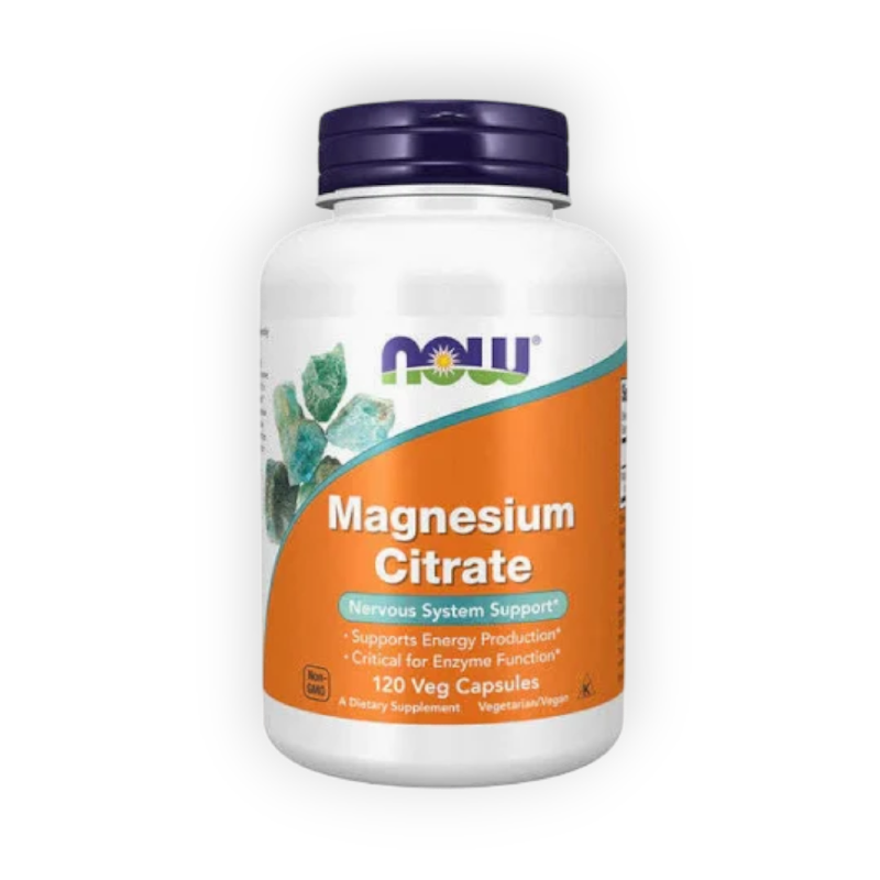 MAGNESIUM CITRATE 120 CAP (NOW)