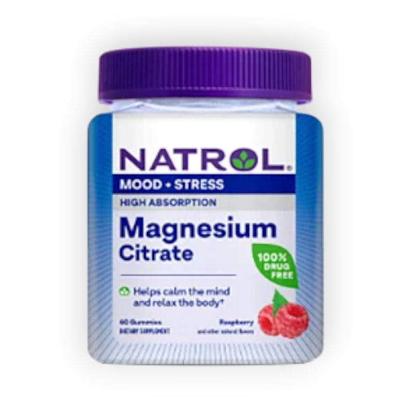 MAGNESIUM CITRATE 60GUMMIES (NATROL)