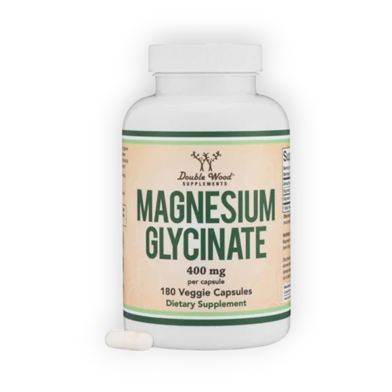 MAGNESIUM GLYCINATE 400 MG 180 CAP(DOUBLE WOOD)