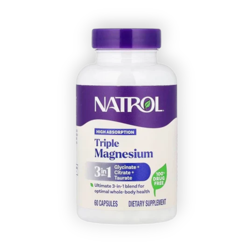 MAGNESIUM TRIPLE COMP 60 TAB (NATROL)